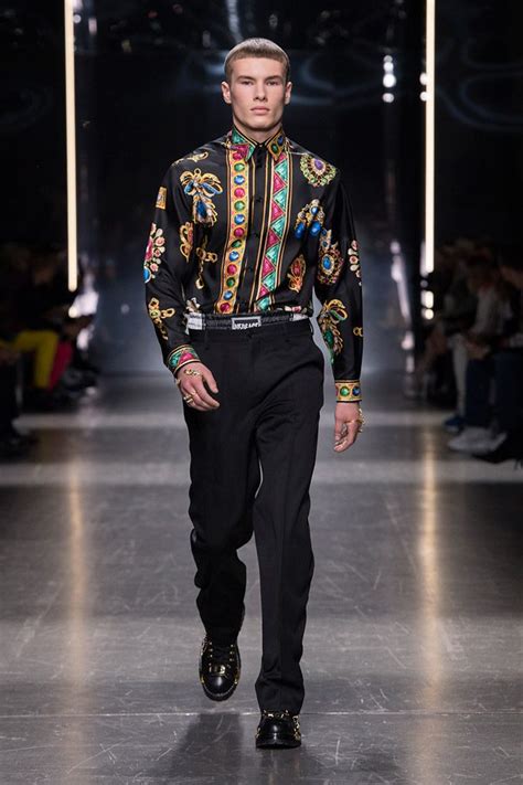 versace menswear fall 2019|versace men clothing fashion.